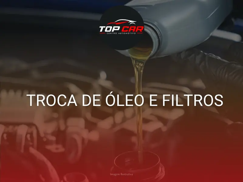Troca de óleo e filtros, Top Car Centro Automotivo